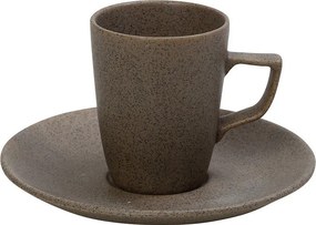 DIS. MORGAN GRANITE ΦΛΙΤΖΑΝΙ &amp; ΠΙΑΤΑΚΙ ΕΣΠΡΕΣΣΟ ΜΕ ΛΑΒΗ 80CC 12Χ12Χ7ΕΚ