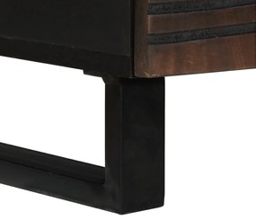 vidaXL Τραπέζι Καφέ 80x54x40 εκ. από Σκοπευτό Ξύλο Μάνγκο