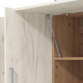 Σύνθεση Κουζίνας Tamara 200 Artisan Oak - Λευκό Δρύς 200x60x199,5 εκ. 200x60x199.5 εκ.