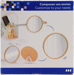 Επιτραπέζιος Καθρέφτης (Φ19.5x2.5) T-D Bamboo 8567195