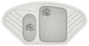 Sanitec Classic 302 Granite White Νεροχύτης