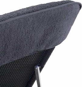 vidaXL Πετσέτες Θαλάσσης 4 τεμ. Ανθρακί 60 x 135 εκ. Ύφασμα 400 GSM