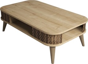 Τραπεζάκι Σαλονιού Δρυς DRADRA 105x60x34.6