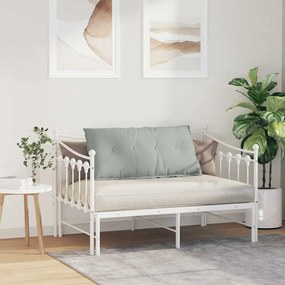 vidaXL Μαξιλάρι Πλάτης Ανοιχτό γκρι 100 x 50 x 19 cm