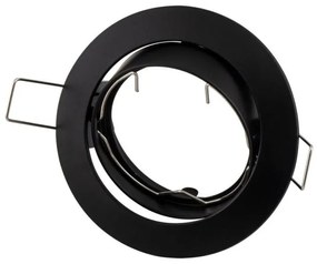 Σποτ Φωτιστικό Οροφής Χωνευτό 7cm GU10 50W IP20 Arlight-304157-Μαύρο 0304157