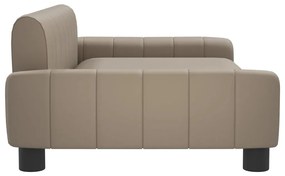 vidaXL Καναπές Παιδικός Καπουτσίνο 90x53x30 εκ. από Συνθετικό Δέρμα