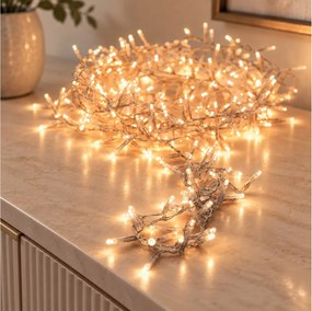 800 LED Φωτάκια - 16 Μέτρα - Χρονοδιακόπτης - Θερμό Λευκό