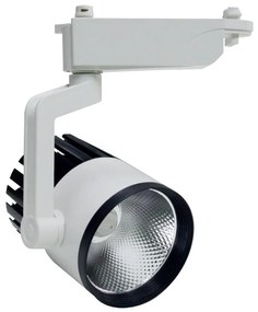 InLight Σποτ Ράγας Λευκό LED 30W 3000K D:10cmX23cm T00101-WH