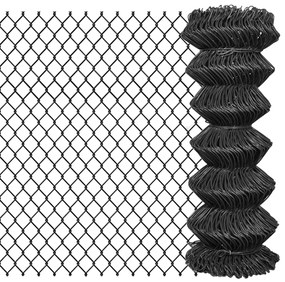 vidaXL Συρματόπλεγμα Περίφραξης Γκρι 15 x 1 μ. από Ατσάλι