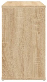 vidaXL Βοηθητικό Ντουλάπι Sonoma Δρυς 60 x 30 x 50 εκ. από Επεξ. Ξύλο
