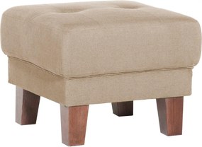 Πουφ Roce-Μπεζ - 56.00Χ56.00Χ44.00cm