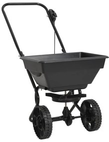 vidaXL Διανομέας Αλατιού Ώθησης 15 L 80 x 46 x 75 εκ. από PVC/Ατσάλι