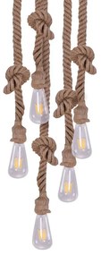 Φωτιστικό Οροφής 77-4346 SE147-27-5 Maya Rope Bronze Homelighting Σχοινί