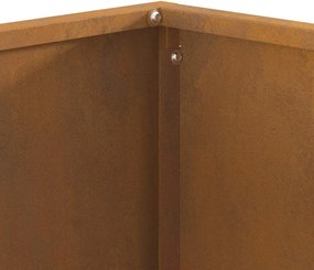 vidaXL Φωτιά Καφέ 60 x 60 x 40 cm Ατσάλι σκληρυθέν στον αέρα