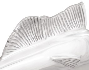 vidaXL Επιτοίχια Γαρίδα  Ασημί 91x8x26 εκ. Αλουμίνιο