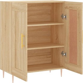 vidaXL Ντουλάπι Sonoma Δρυς 69,5 x 34 x 90 εκ. από Επεξεργασμένο Ξύλο