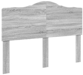 vidaXL Κεφαλάρι Γκρίζο Σονομα 160 cm Επεξεργασμένο ξύλο