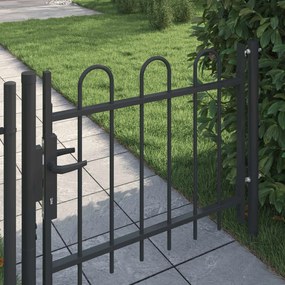 vidaXL Πύλη Φράχτη BOXTEL 103 x 124,5 εκ Χάλυβας με επίστρωση πούδρας