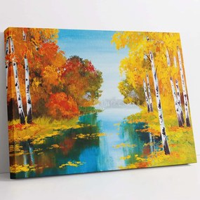 Πίνακας Καμβάς 651MRT1354 70x100cm Multi Wallity Οριζόντιοι Canvas