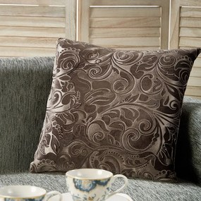 Διακοσμητική Μαξιλαροθήκη Βελουτέ (45x45) Whitegg D095 Grey