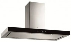 Teka DPL 1185 Island Ecopower Inox/Μαύρο Κρύσταλλο Απορροφητήρας Καμινάδα Οροφής 110 cm Εγγύηση 2+1 Χρόνια