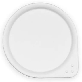 Κουτί αξεσουάρ μπάνιου Brabantia MindSet Mineral 1005687, Αντιολισθητική βάση, Ορυκτό φινίρισμα, Λευκό