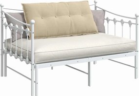 vidaXL Μαξιλάρι Πλάτης Κρεμ 100 x 50 cm Ύφασμα Μικροΐνας