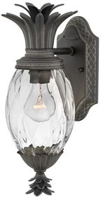 Απλίκα Φωτιστικό Τοίχου Μικρό E27 40W IP44 Plantation Elstead HK-PLANTATION-S-MB Μαύρο