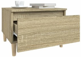 vidaXL Τραπεζάκια Σαλονιού 2 τεμ. Sonoma Δρυς 50x46x35 εκ. Επεξ. Ξύλο