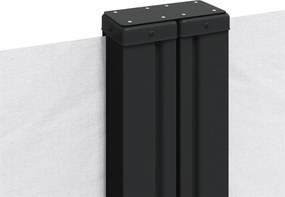 vidaXL Σκίαστρο Πλαϊνό Συρόμενο Λευκό 220 x 1000 εκ.
