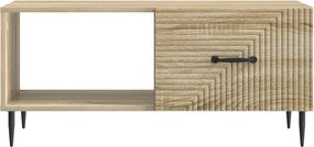 vidaXL Τραπεζάκι σαλονιού Sonoma Δρυς 90 x 50 x 40 cm