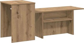 vidaXL Τραπέζι κονσόλας Artisan Oak 91,5 x 35 x 38,5 εκ
