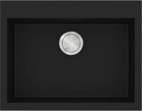 Sanitec Ultra Granite 809 (60x50) - Γρανιτένιος νεροχύτης - Nero