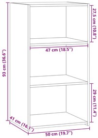 ΝΤΟΥΛΑΠΙ ΓΚΡΙ ΣΚΥΡΟΔΕΜΑΤΟΣ 50X41X93 ΕΚ. ΕΠΕΞΕΡΓΑΣΜΕΝΟ ΞΥΛΟ 846365