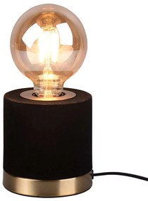 Φωτιστικό Επιτραπέζιο Judy R50691002 11x11cm 1xE27 40W Black-Gold RL Lighting