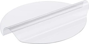 VEVOR PVC Table Protector 42 Inch Round Clear Plastic Desk Protector 2.0mm Thick