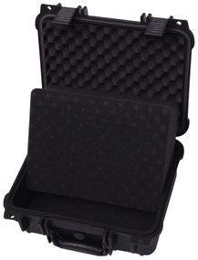 vidaXL Βαλίτσα Εξοπλισμού Προστατευτική Μαύρη 35 x 29,5 x 15 εκ.