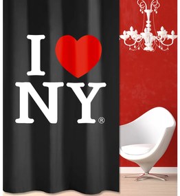 Κουρτίνα Μπάνιου (180x200) Με Κρίκους San Lorentzo New York