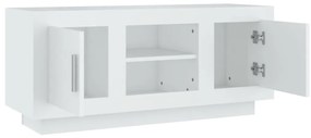 vidaXL Έπιπλο Τηλεόρασης Λευκό 102x35x45 εκ. από Επεξεργασμένο Ξύλο