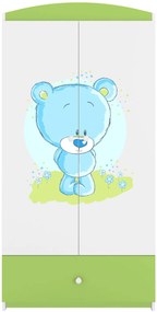 Ντουλάπα Babydreams Cartoon-Prasino-Teddy Bear