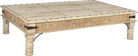 Τραπεζάκι Καφέ Home ESPRIT Φυσικό 180 x 120 x 45 cm