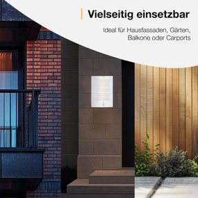 Απλίκες τοίχου Brilliant Λευκό Μέταλλο Πλαστική ύλη 15 W 60 W E27