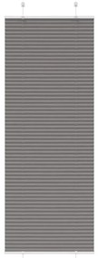 vidaXL Πλισέ περσίδα Ανθρακί 70x200 cm Πλάτος υφάσματος 69,4 cm