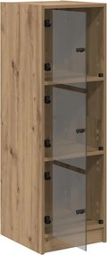 vidaXL Highboard Artisan Oak 35 x 37 x 109 εκ Επεξεργασμένο ξύλο
