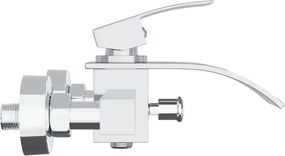 vidaXL Μίξερ ντους Με επίστρωση χρωμίου G 1 / 2 ίντσες