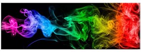 Πίνακας Καμβάς Με Φως Led 254LED3265 90x30cm Multi Wallity Οριζόντιοι Ξύλο, Καμβάς