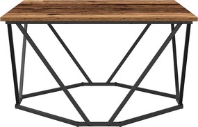 vidaXL Τραπεζάκι σαλονιού Παλιό Ξύλο 80 x 80 x 45 cm
