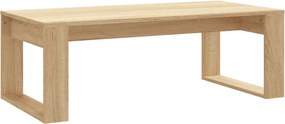 vidaXL Τραπεζάκι Σαλονιού Sonoma Δρυς 102 x 50 x 35 εκ. Επεξεργ. Ξύλο