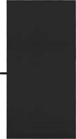 vidaXL Αθλητικές Πετσέτες 2 pcs Μαύρο 140 x 70 εκ