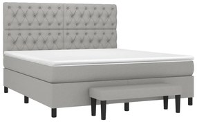 ΚΡΕΒΑΤΙ BOXSPRING ΜΕ ΣΤΡΩΜΑ ΑΝ. ΠΡΑΣΙΝΟ 160X200ΕΚ ΥΦΑΣΜΑΤΙΝΟ 3136845